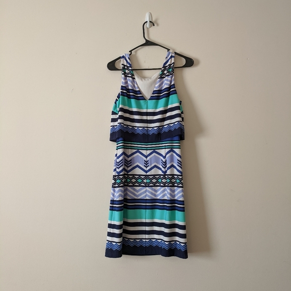 Eliza J Size 8 Shift Stretch Tank Dress - Picture 6 of 8